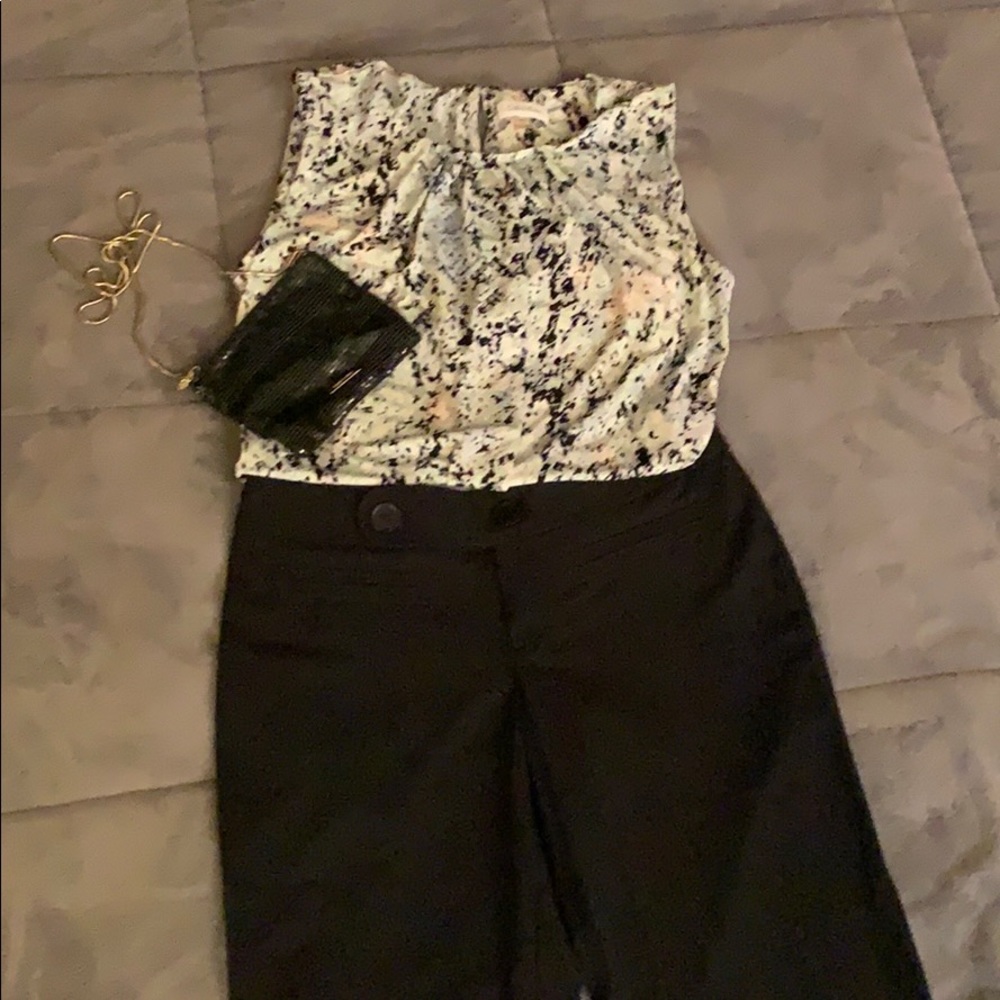Wassino Stretch Black Trousers